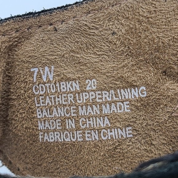 Rockport Cobb Hill Heels Black Suede Leather 7 Wide - Picture 14 of 15